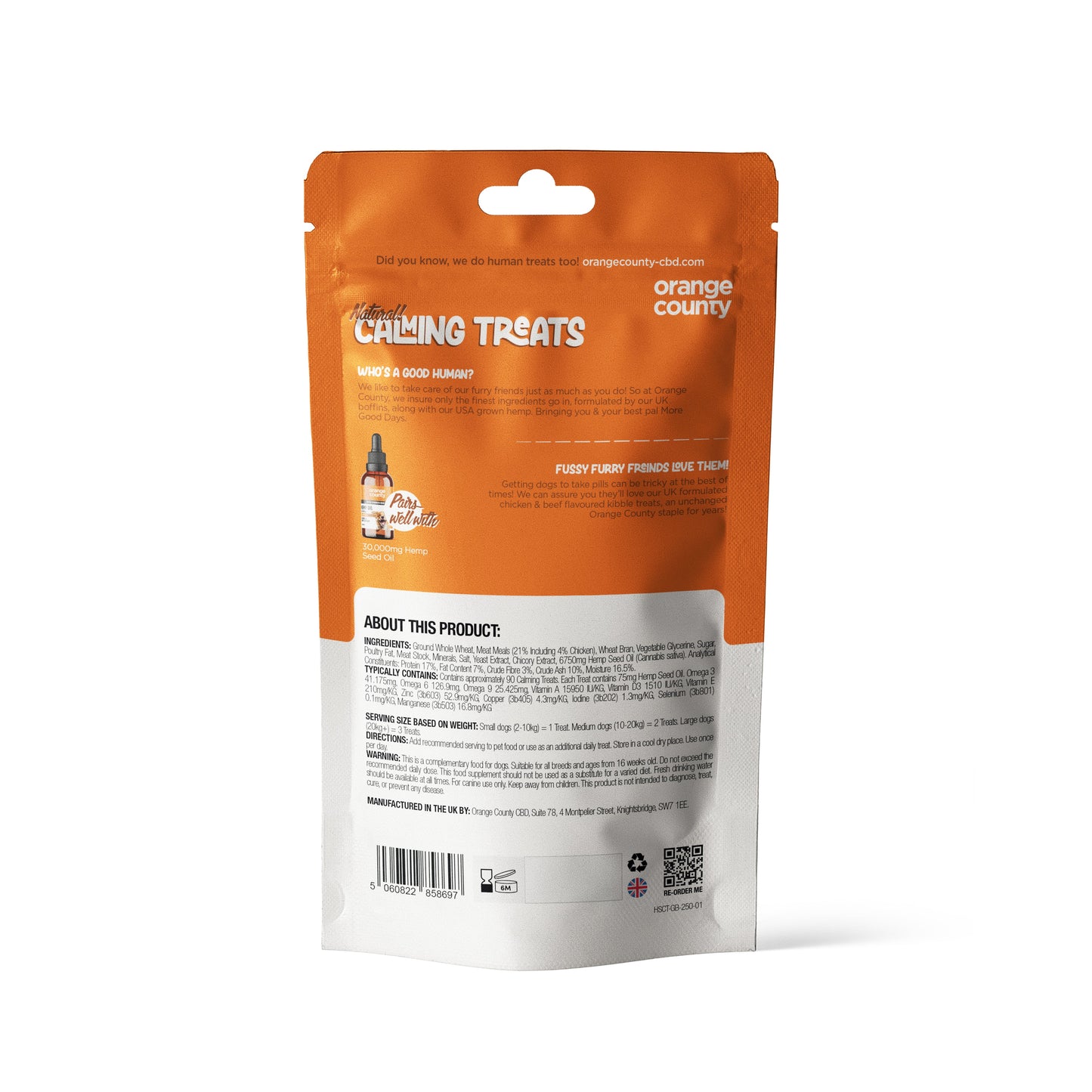 Orange County CBD Pet Treats