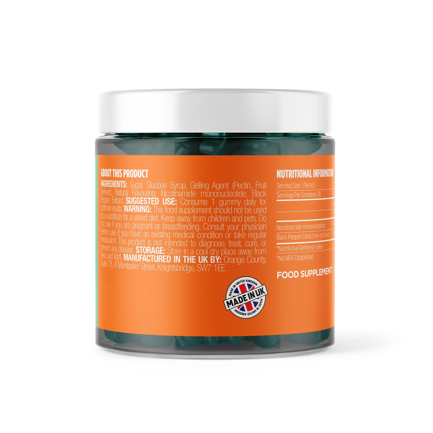 Orange County NMN Gummies