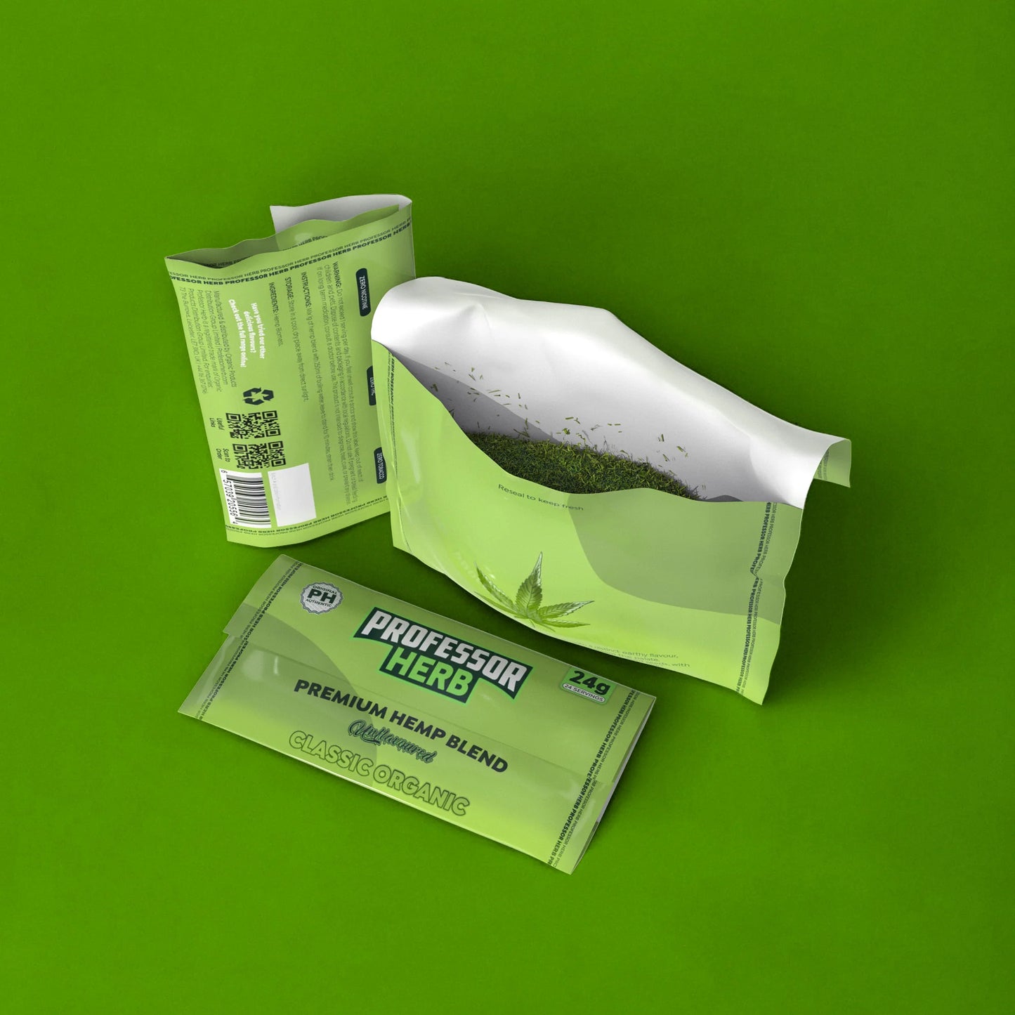 Professor Herb CBD Hemp Shake (Tobacco substitute alternatives)