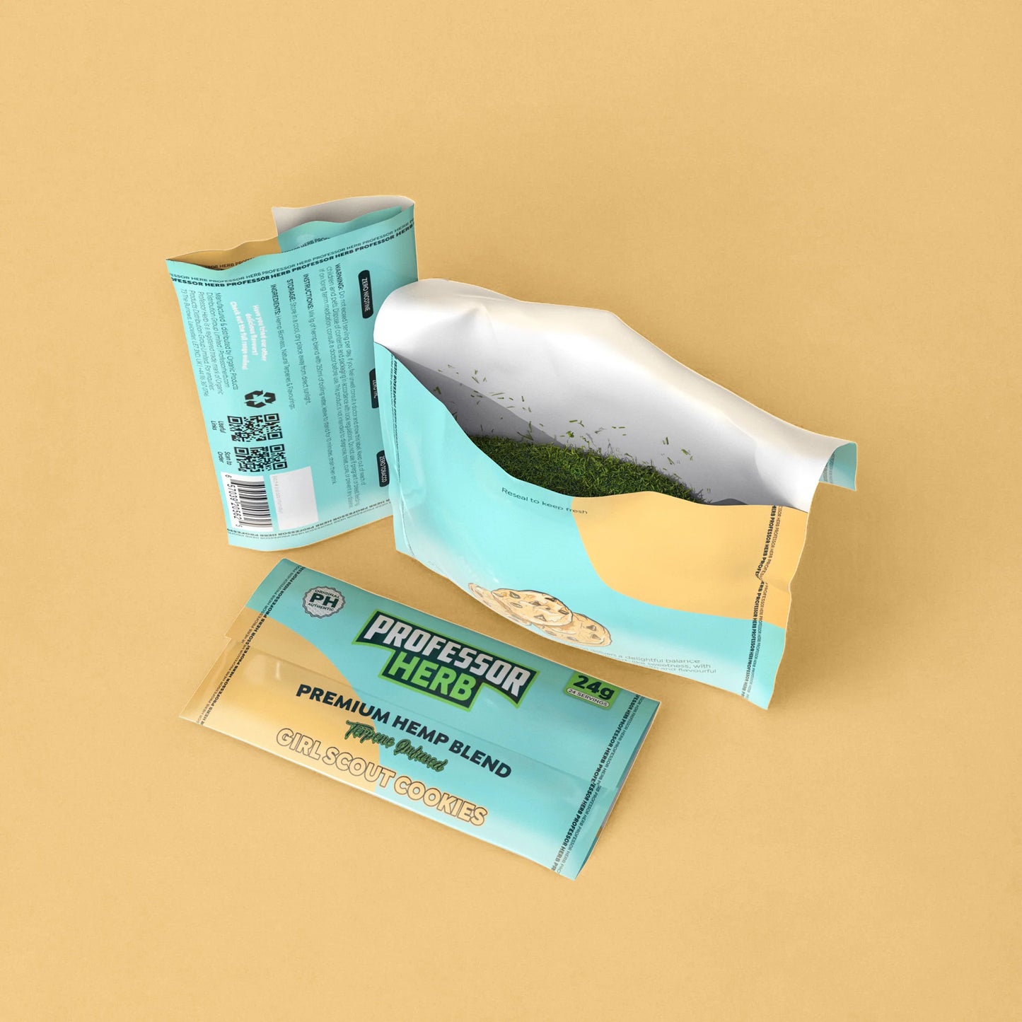 Professor Herb CBD Hemp Shake (Tobacco substitute alternatives)