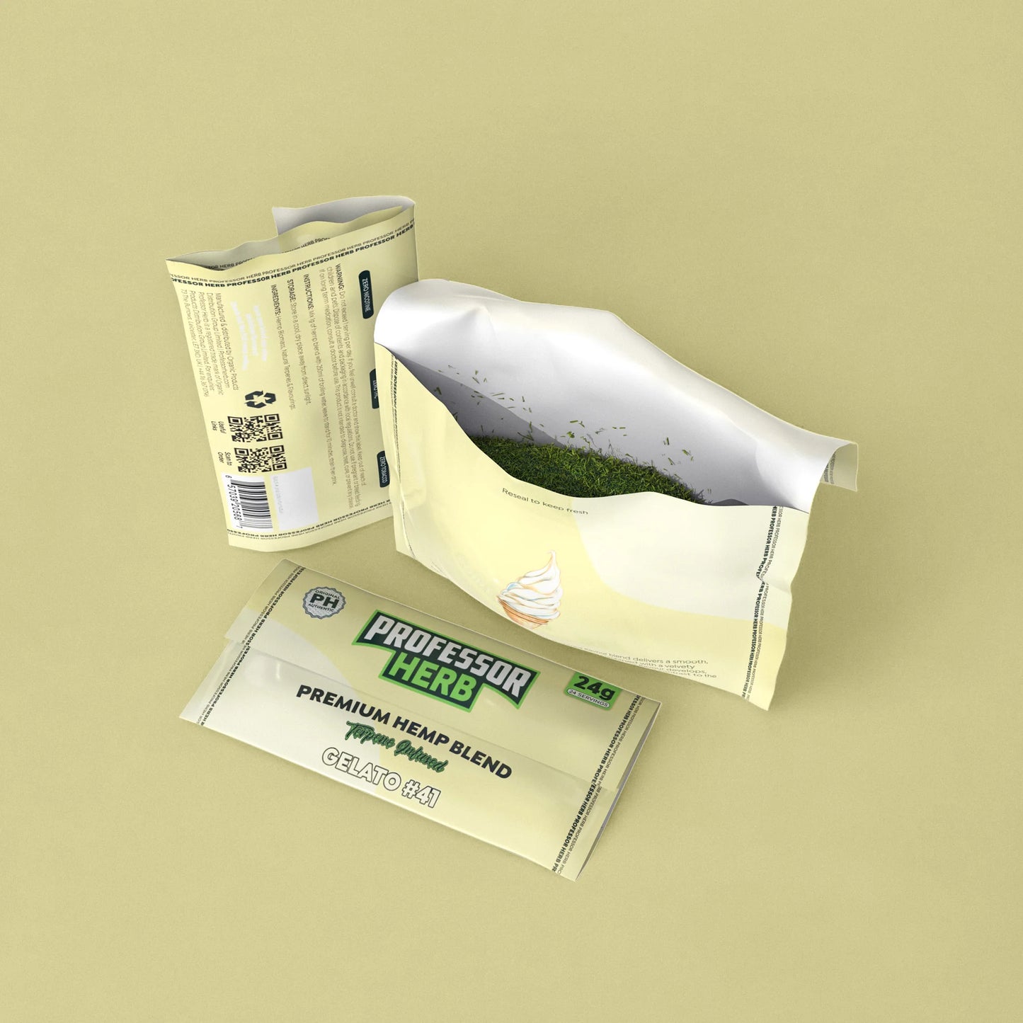 Professor Herb CBD Hemp Shake (Tobacco substitute alternatives)