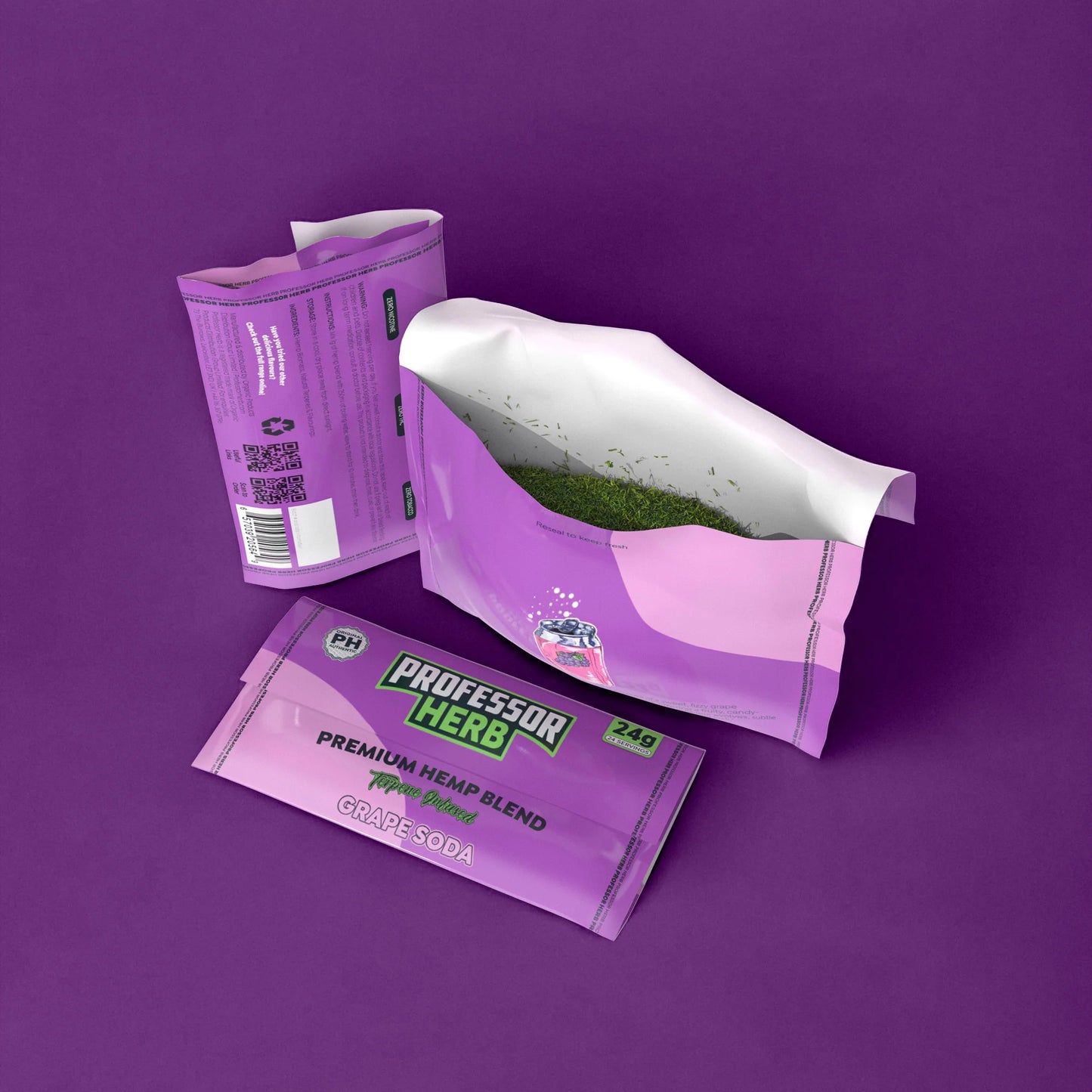 Professor Herb CBD Hemp Shake (Tobacco substitute alternatives)