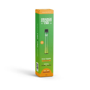 Orange County 500mg CBD Disposable Vapes