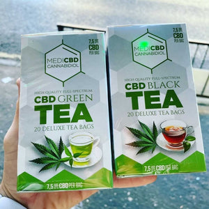 MediCBD Green/Black Tea