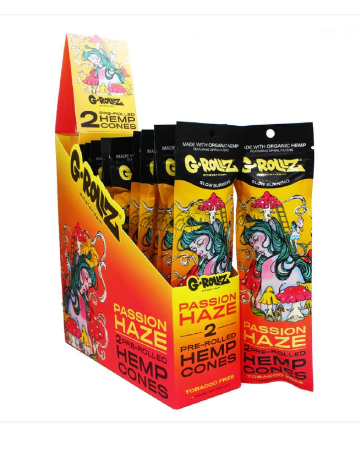 G-Rollz 2 pre-rolled Hemp Cones