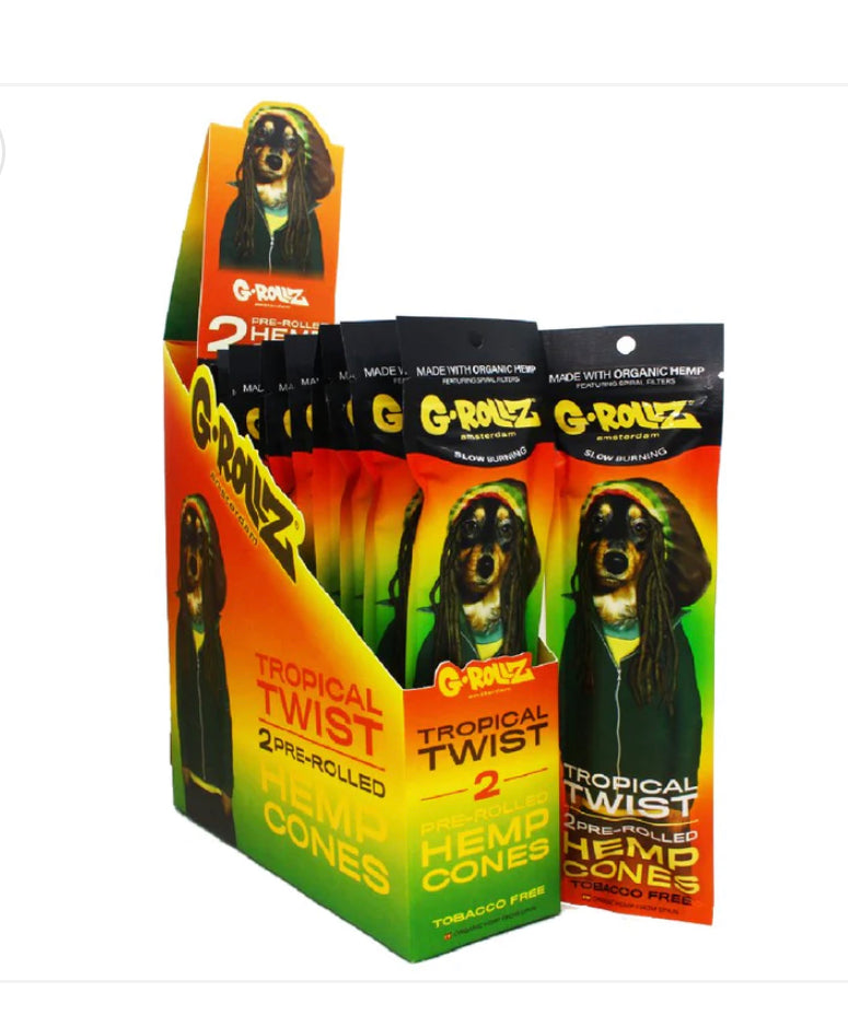 G-Rollz 2 pre-rolled Hemp Cones