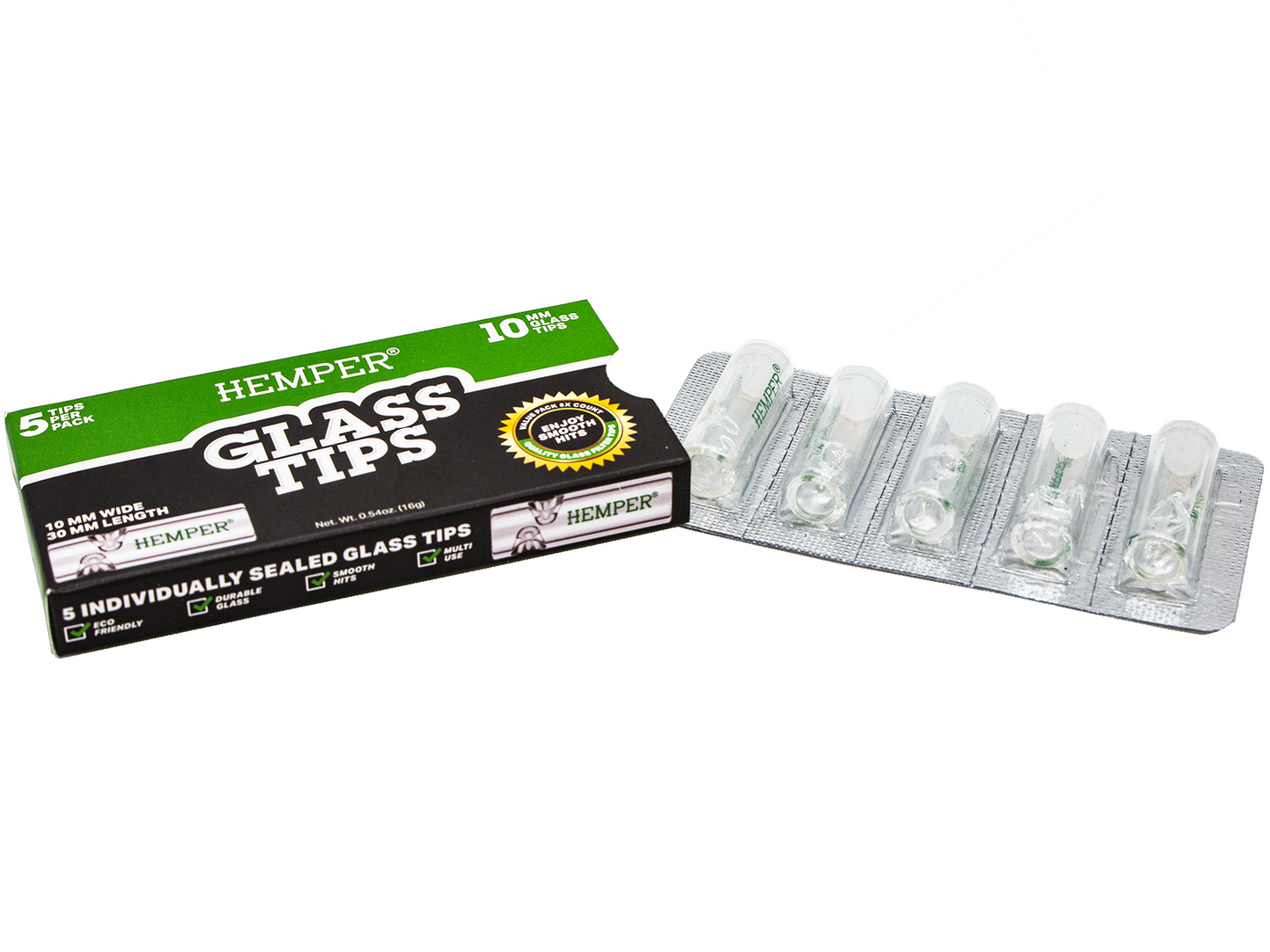 Hemper Glass Filter Tips