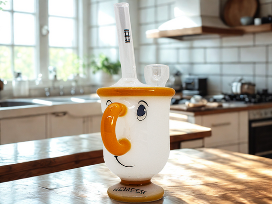 Hemper Glass Bong Tea Cup