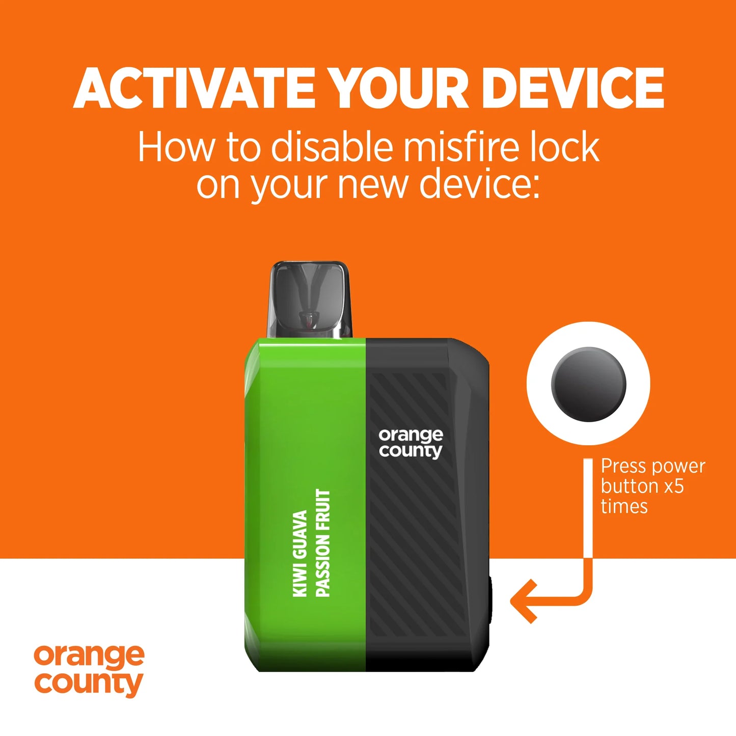 Orange County CBD Vape 2000mg