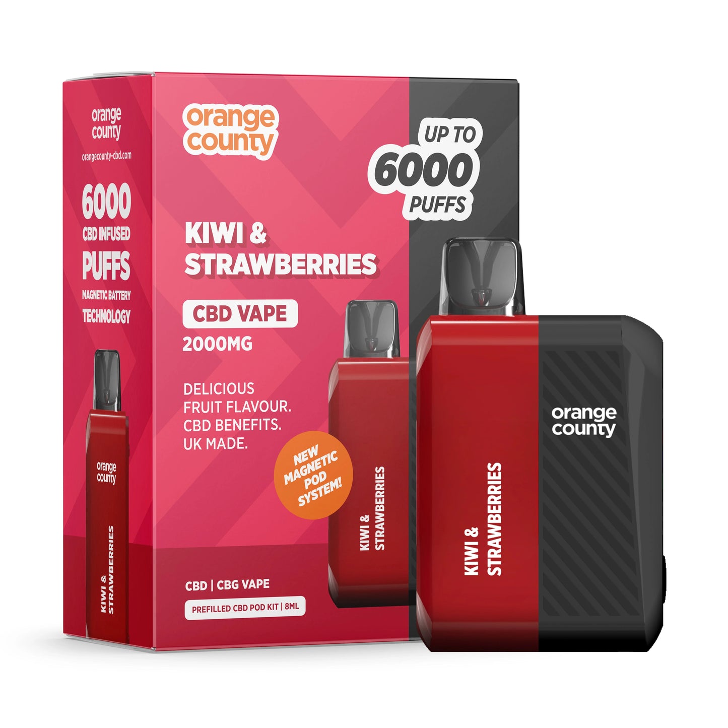 Orange County CBD Vape 2000mg