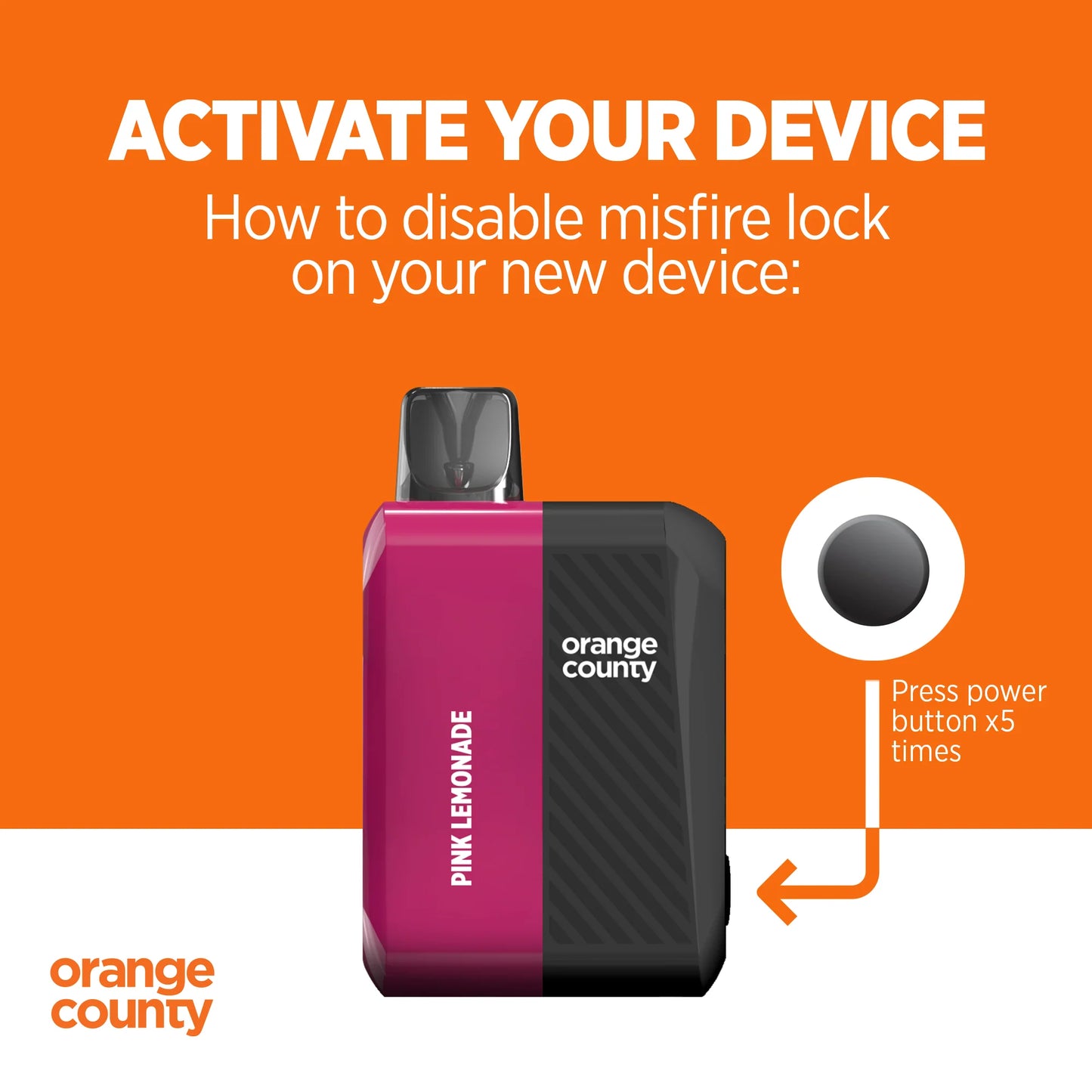 Orange County CBD Vape 2000mg