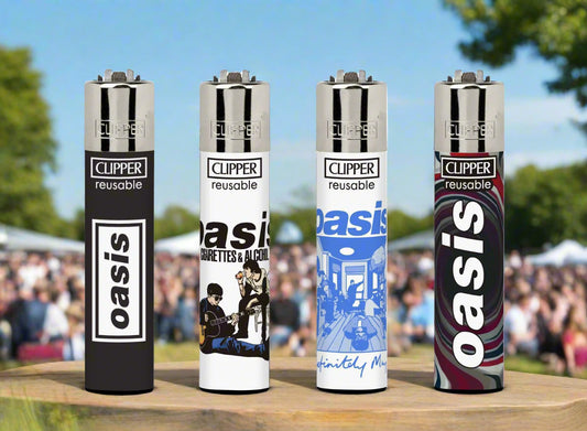 Official Oasis Clipper Lighters Set 1