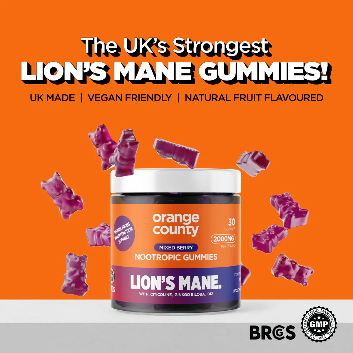 Orange County Lions Mane Gummies