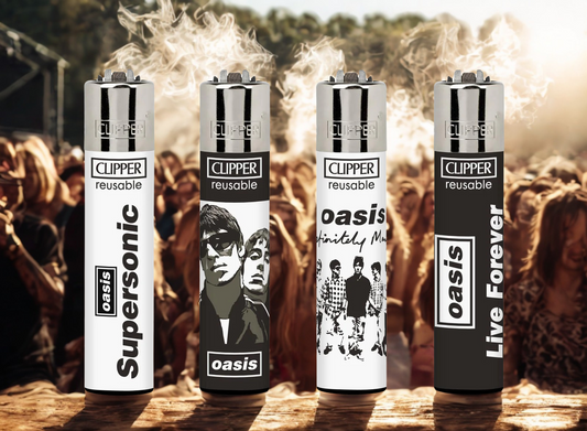Official Oasis Clipper Lighters Set 2