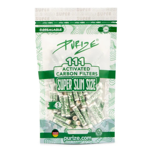 Purize Super Slim Size Filter Tips 111 Pack