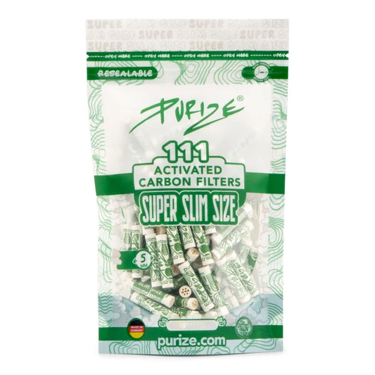 Purize Super Slim Size Filter Tips 111 Pack