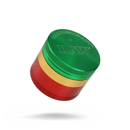 RAW X Hammercraft Four Piece Aluminium Grinder