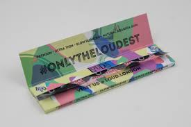 Loud Ldn Slow Burning Rice Papers King Size