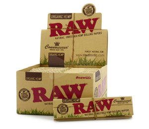 RAW Organic Hemp Connoisseur