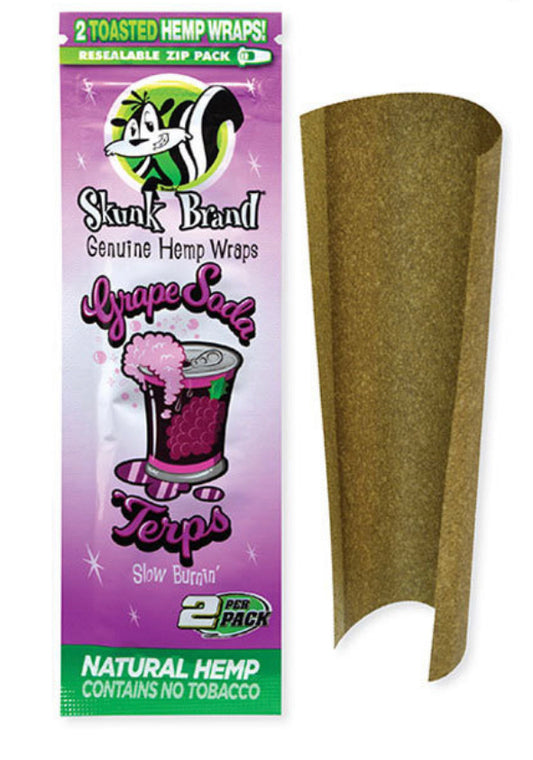 Skunk Brand toasted wraps