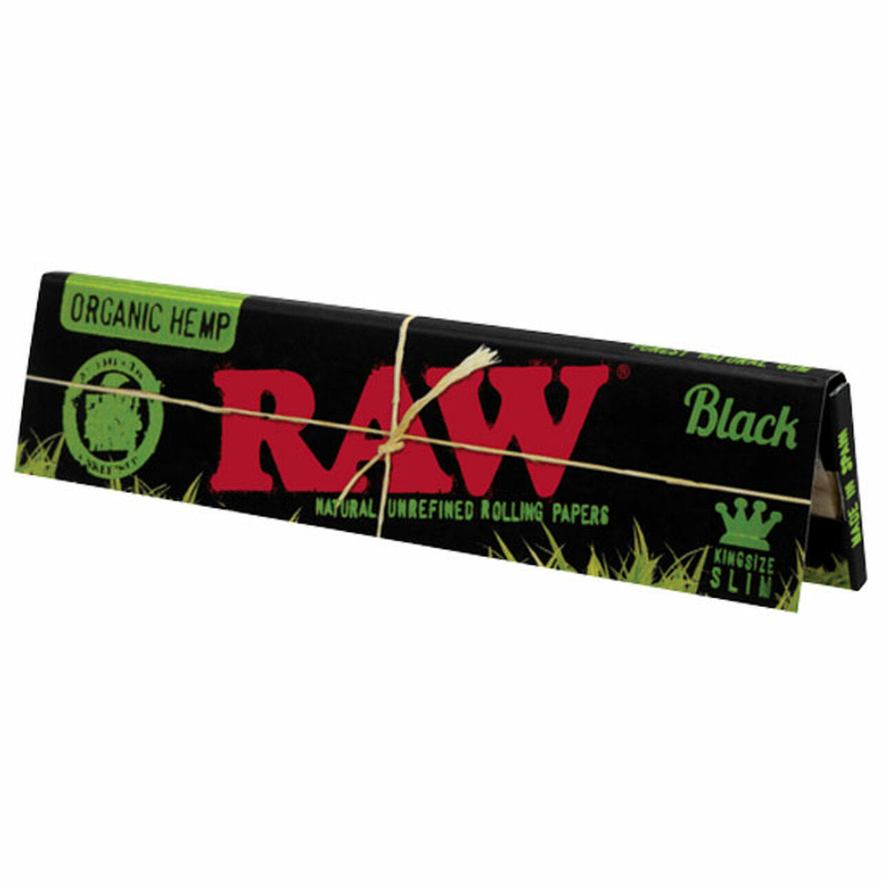 Raw Black Organic Hemp Papers