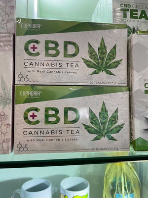 Euphoria Cannabis Green Tea w/CBD