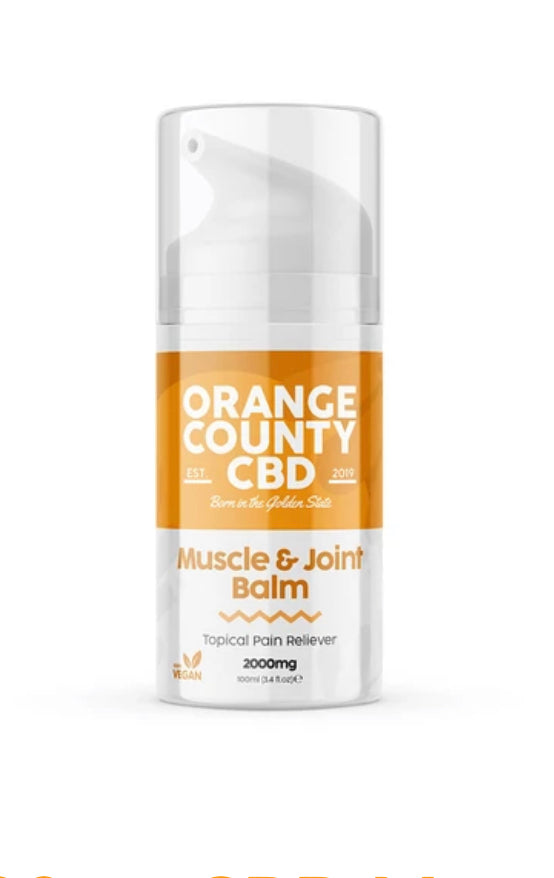 Orange County CBD Muscle and Joint Rub