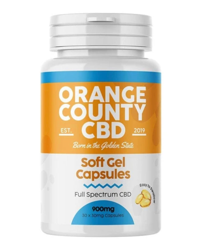 Orange county CBD Soft Gel Capsules