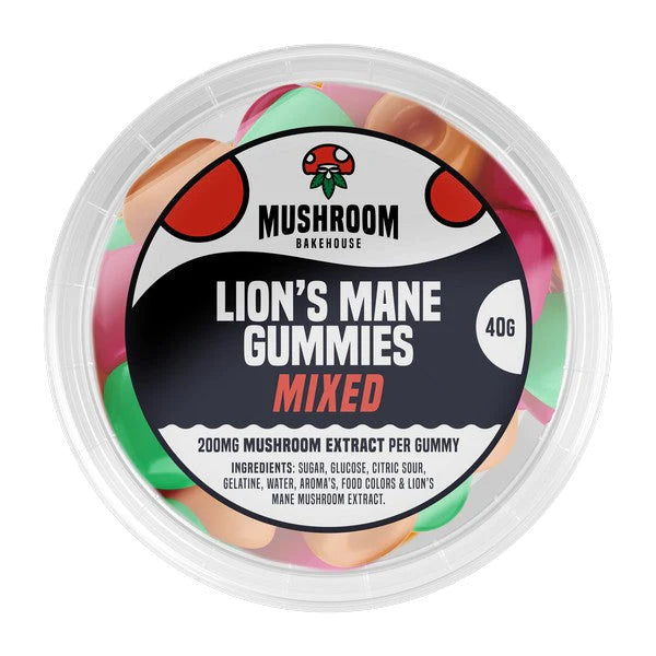 Mushroom Extract Lions Mane Gummies 200mg